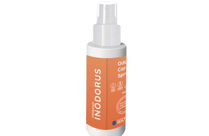 Inodorus spray för att neutralisera dålig lukt