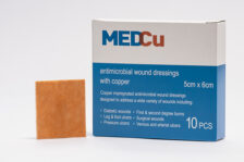 MedCu copper dressing 5cm x 6cm